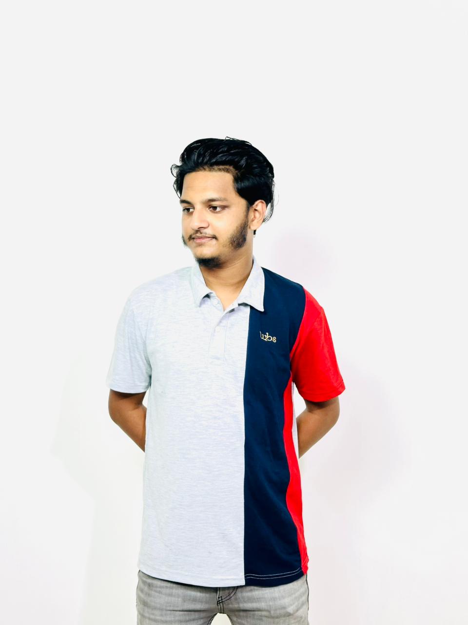 Colorblock Polo T-Shirt