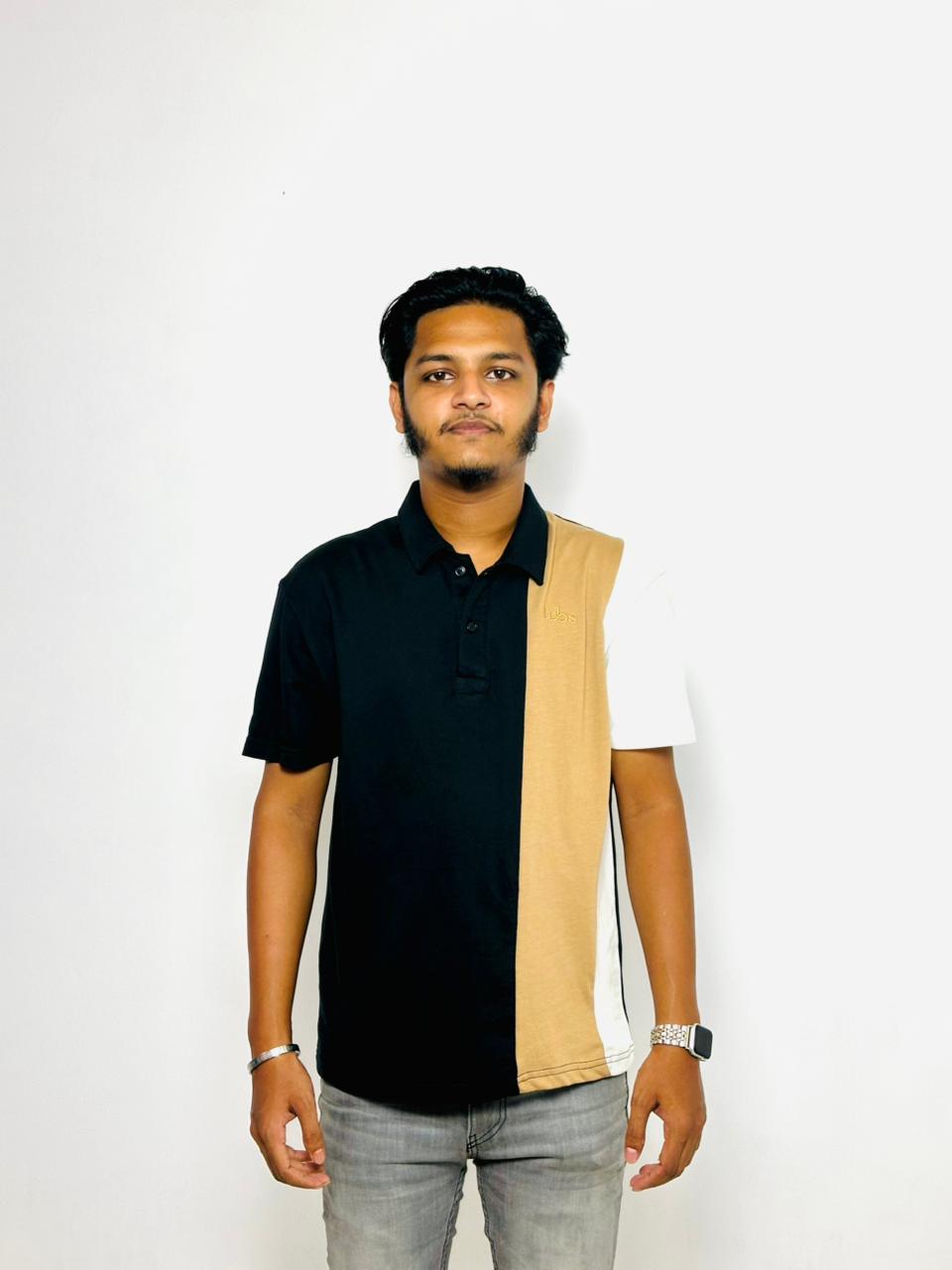 Colorblock Polo T-Shirt